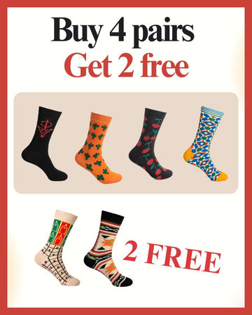 Buy 4 pairs - get 2 free