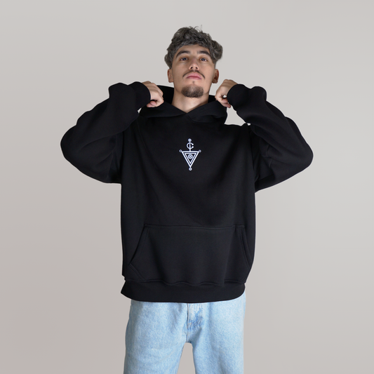 Khlala Hoodie Black & White Men