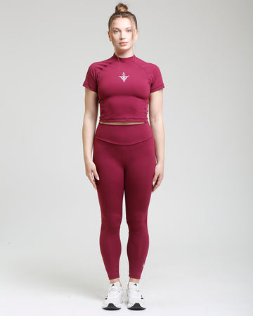 Ensemble ActiveFit Crop Ruby