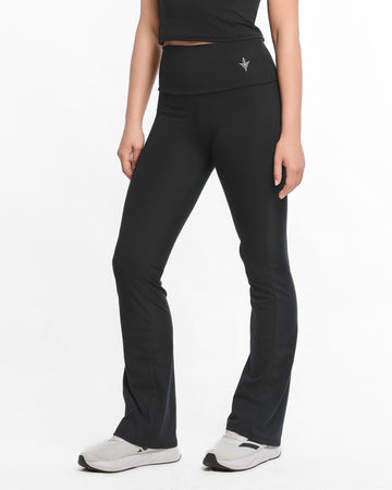 Flared Leggings Softskin Black