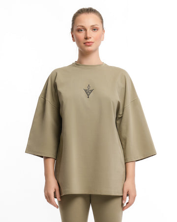 Oversized T-Shirt Olive