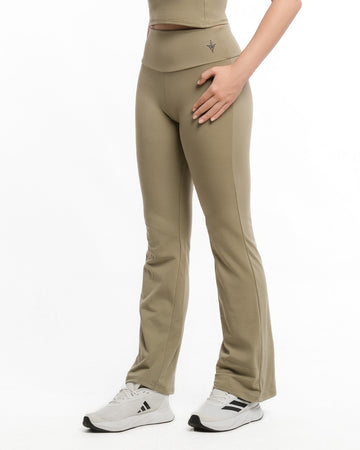 Flared Leggings Softskin Olive