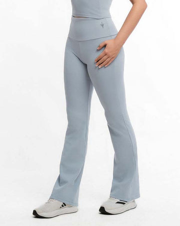 Flared Leggings Softskin Wind Blue
