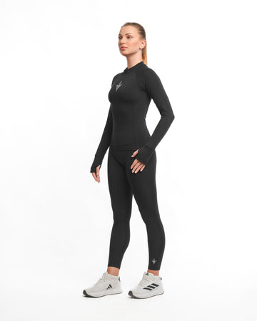 Ensemble ActiveFit Long-Sleeve Black