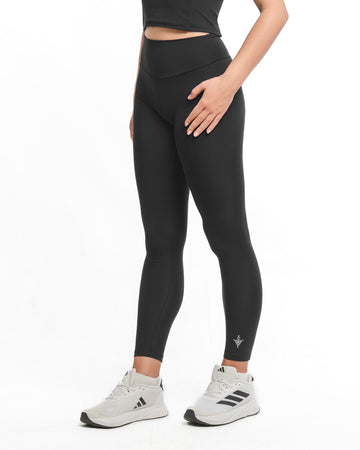 Leggings High-Waist Push-Up Black
