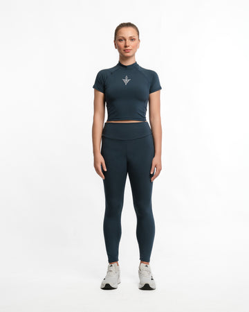 Ensemble ActiveFit Crop Midnight Blue