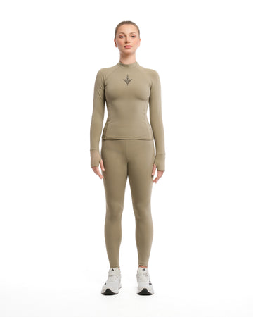 Ensemble ActiveFit Long-Sleeve Olive
