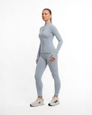 Ensemble ActiveFit Long-Sleeve Wind Blue