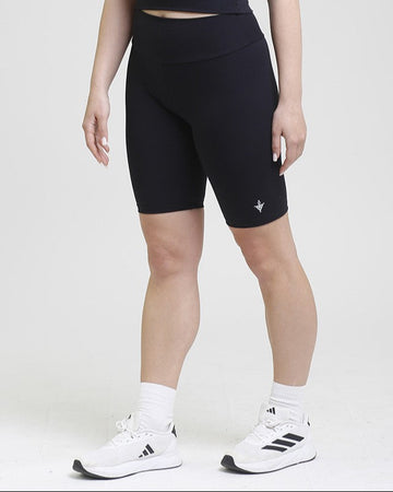 Short High-Waist Push-Up Black