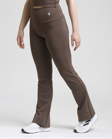 Flared Leggings Softskin Mocha