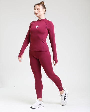 Ensemble ActiveFit Long-Sleeve Ruby