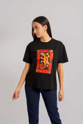 Africa T-Shirt Black Women