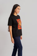 Africa T-Shirt Black Women