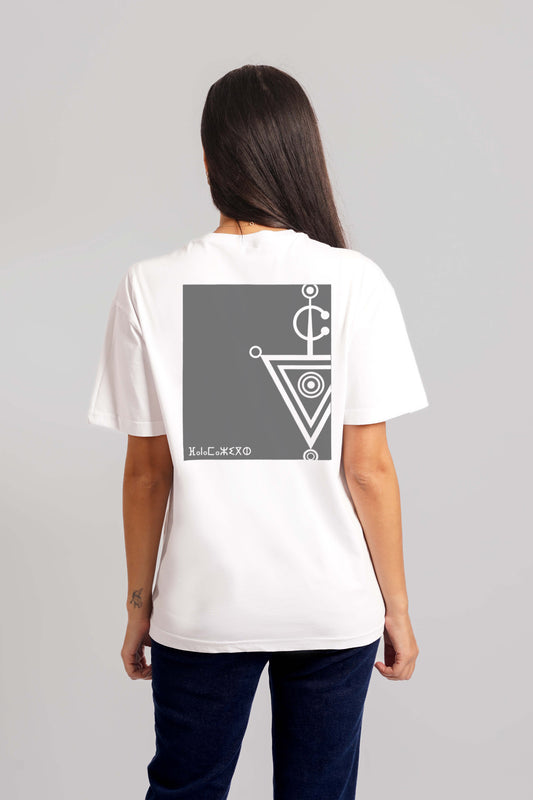 Amazigh T-Shirt Charcoal print Women