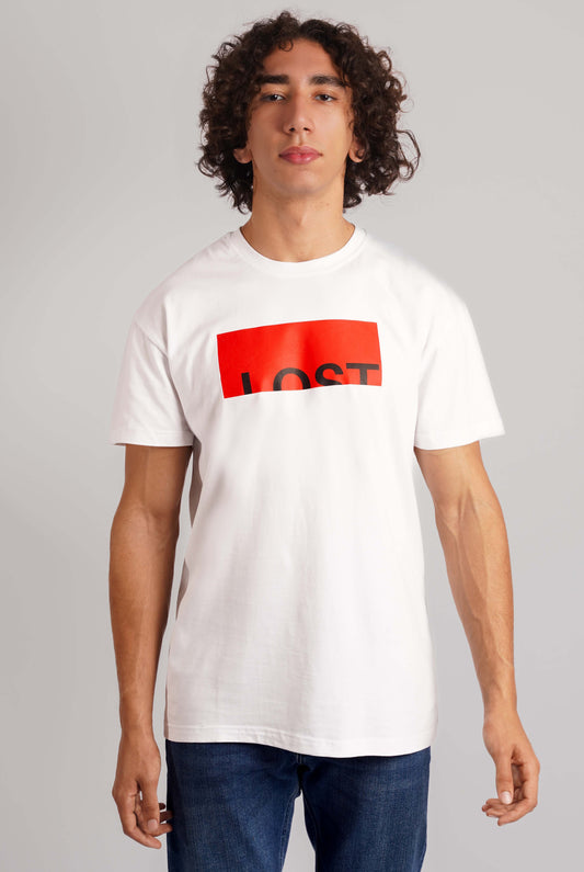 Lost T-Shirt White Men