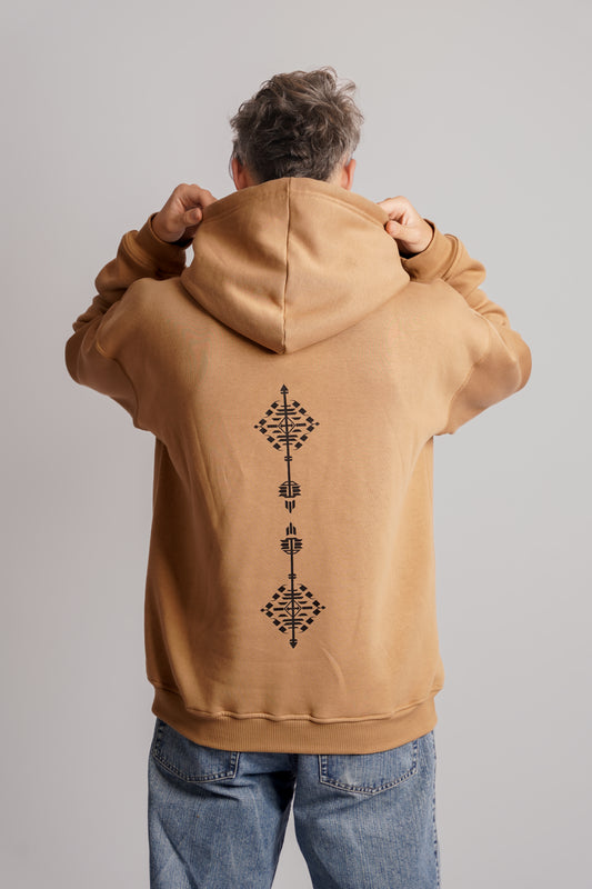 Siyala Hoodie Amber Backprint Men