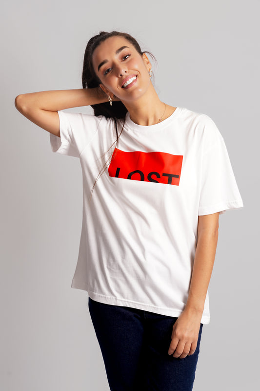 Lost T-Shirt White Women