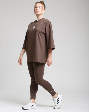 Ensemble ActiveFit Oversized Mocha