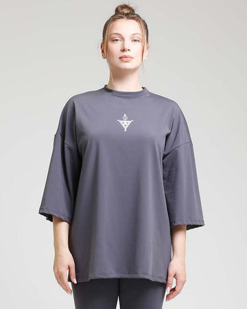 Oversized T-Shirt Graphite