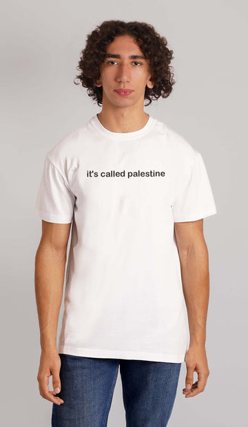 it's called palestine T-Shirt White (Men)