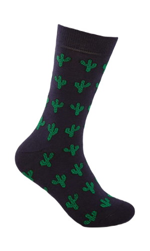 Cactus Green Socks