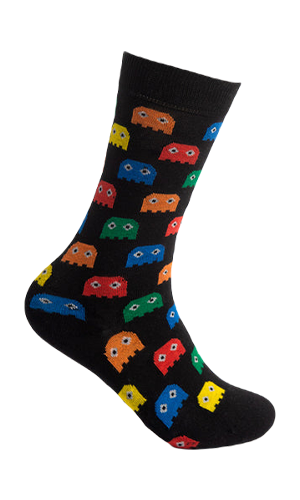 Pacman Black Socks