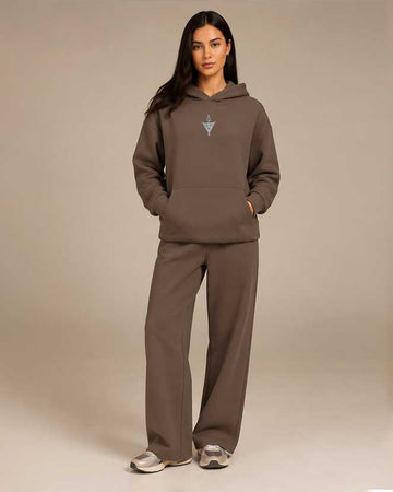 Ensemple Oversized Hoodie & Straight Leg Jogger